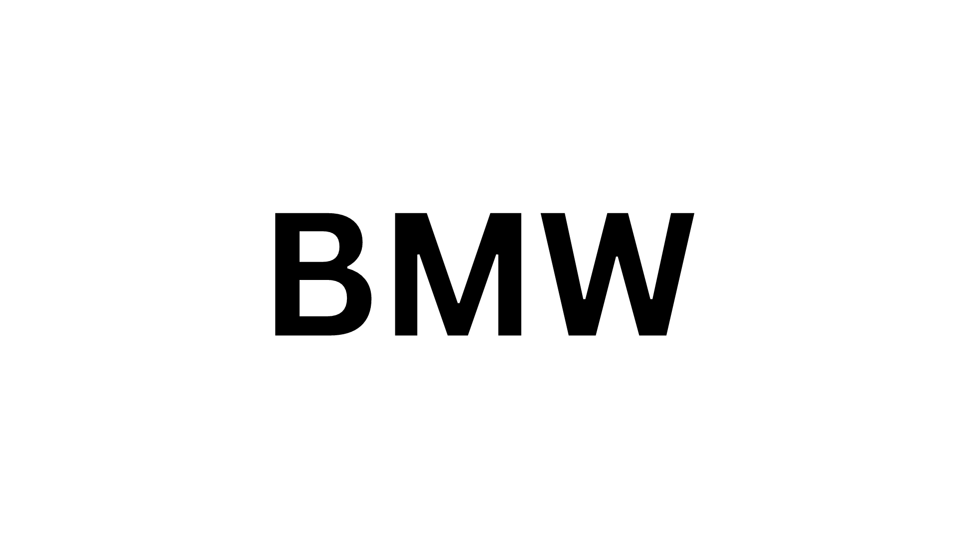 BMW Schriftzug